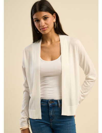 Gilet ample à coupe droite