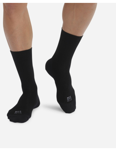 Lot de 2 paires de chaussettes homme renforcées Noir Ultra Resist