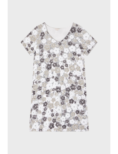 Robe courte à sequins - SIDRA