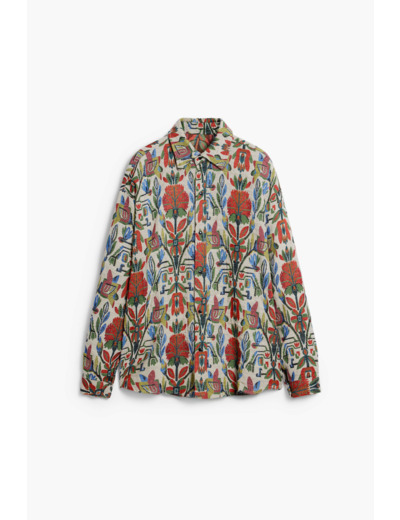 Chemise À Manches Longues En Tissu – Homme