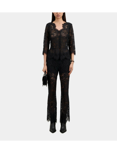 Top Noir En Dentelle black