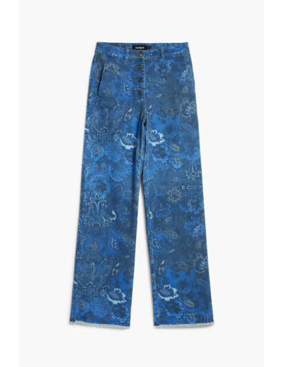 Pantalon Long En Tissu – Femme