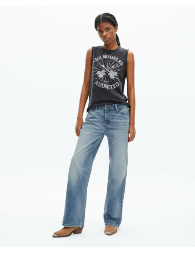 Jean moyen clair baby blue