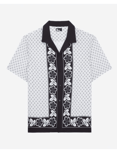 Chemise Manches Courtes Col Classique ecru