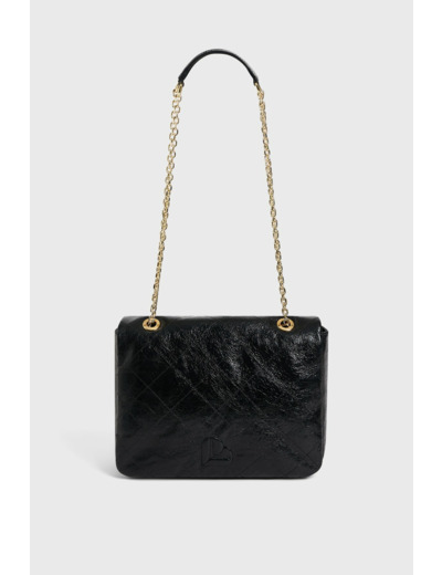 Sac travers en cuir matelassé - LEAH