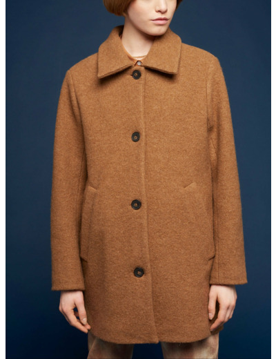 Manteau chataigne