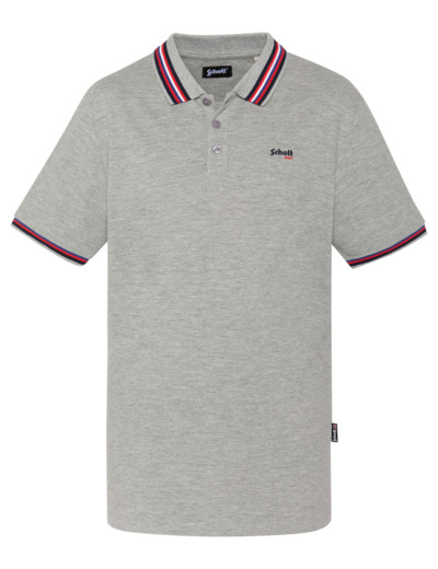 Polo avec liserés tricolores
