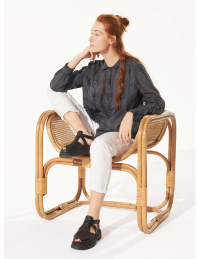 Chemise carreaux nuit