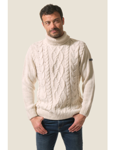 Pull homme col roulé Kad