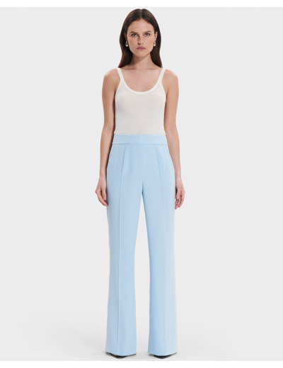 Pantalon Pervenche Bleu Ciel en Polyester