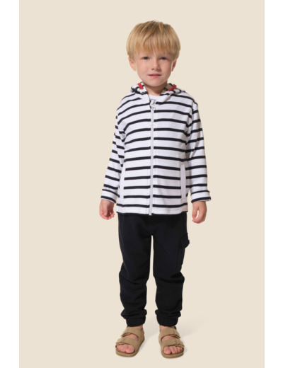Veste enfant mixte zippée Andy