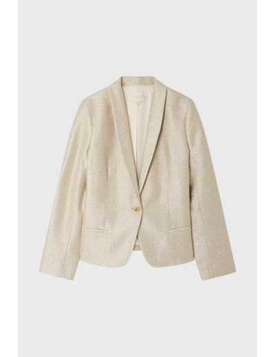 Veste de tailleur dorée - BRAIDY