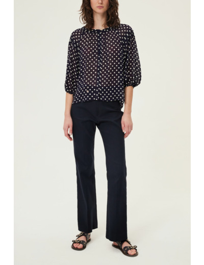Chemise fluide à pois - ADELITTA