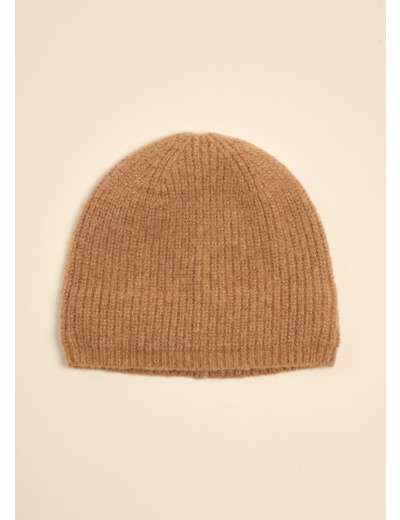 Bonnet à cotes avec lurex