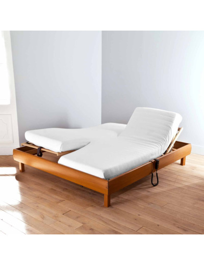 Alèse lit articulé Molleton Gratté|Protège matelas|Tradition des Vosges
