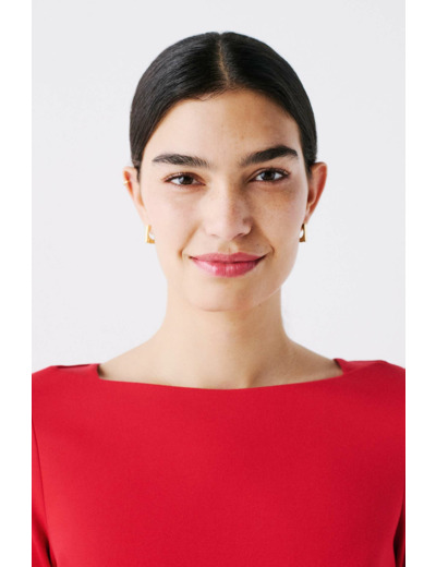 Blouse carmin