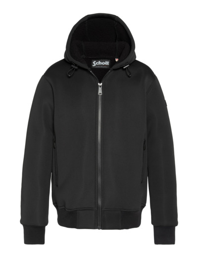 Gilet technique à capuche