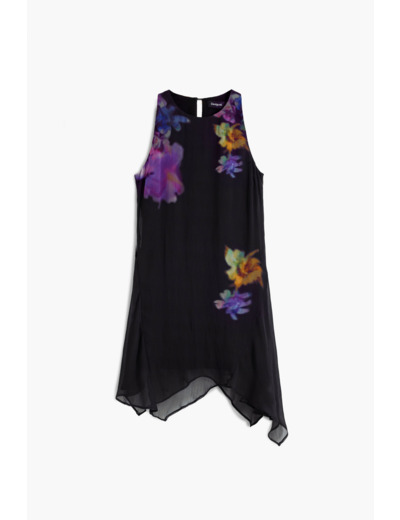 Robe Sans Manches En Tissu – Femme