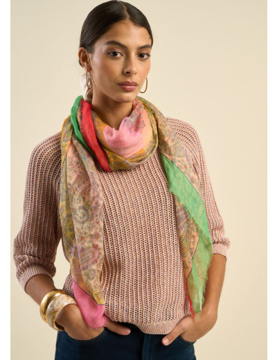 Foulard imprimé cachemire