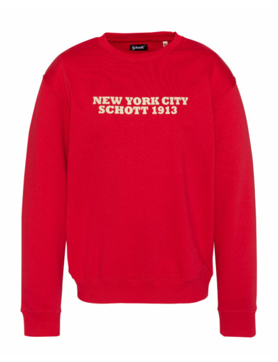 Sweat imprimé poitrine SW1913 SCHOTT