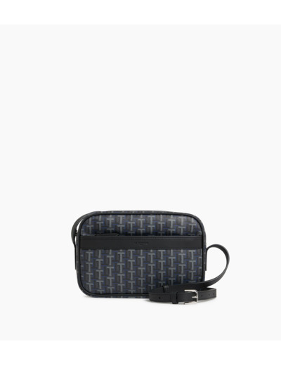 Petit sac bandoulière Camille en toile enduite