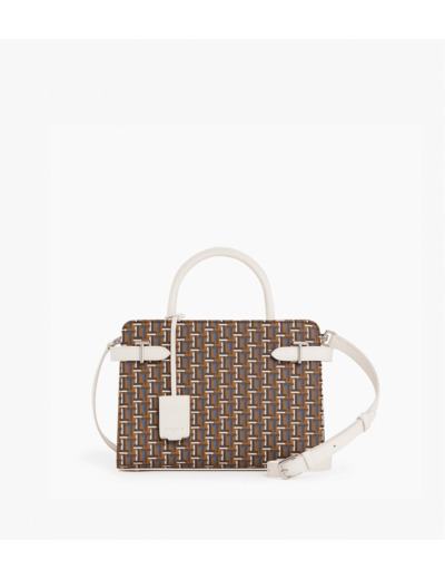 Sac à main moyen modèle Emilie en toile monogramme
