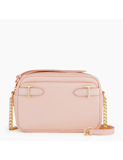 Sac bandoulière Laura en cuir lisse
