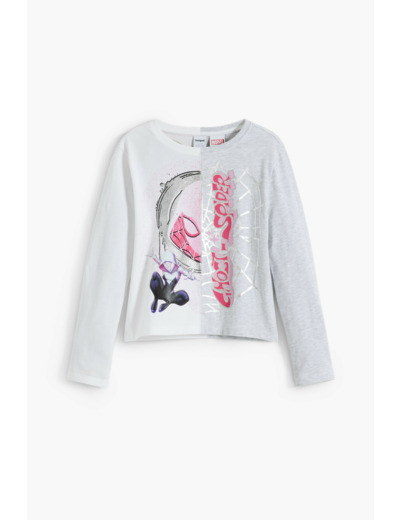 T-Shirt À Manches Longues En Maille – Fille