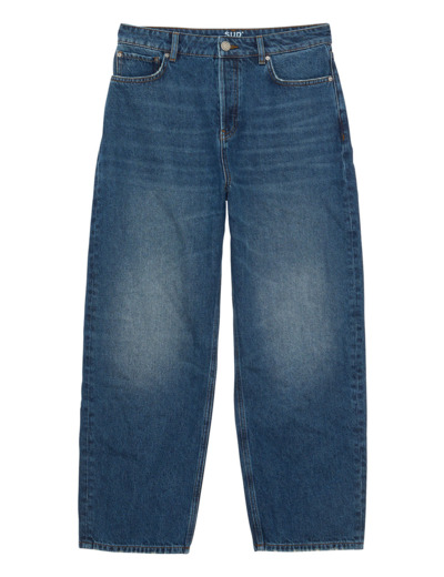 Jean droit taille haute