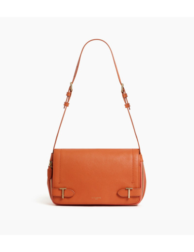 Petit sac bandoulière Simone en cuir grainé