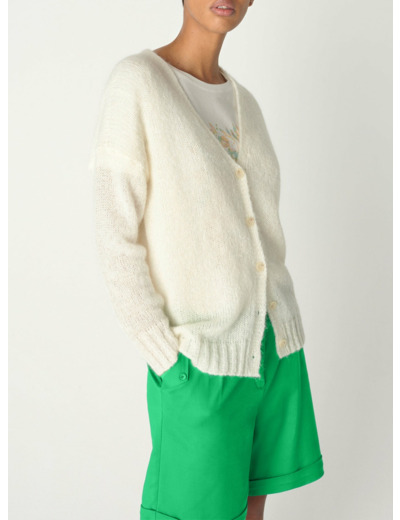 Cardigan bianca sel