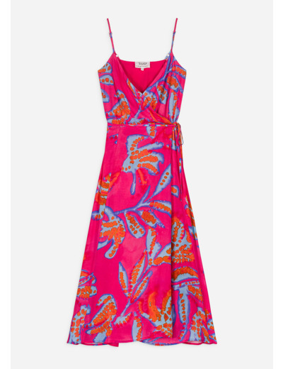 Robe longue à bretelles