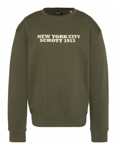 Sweat imprimé poitrine SW1913 SCHOTT