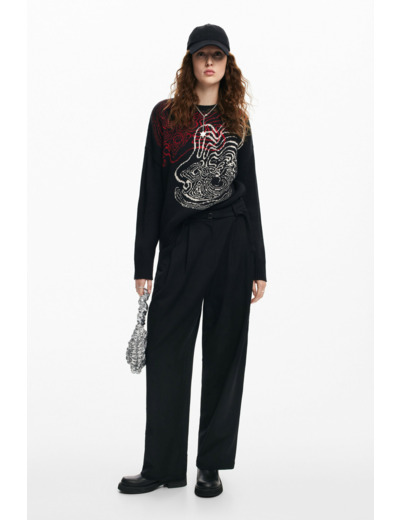 Thick Gauge Pullover