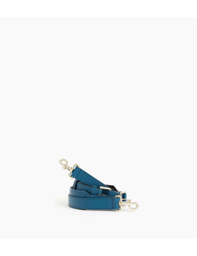 Bandoulière réversible ajustable en cuir