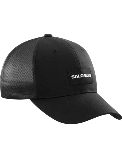 Trucker Curved Cap Deep Black Deep Black