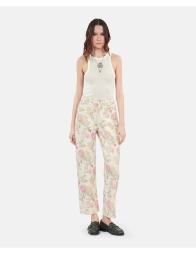 Débardeur Écru Blason ecru