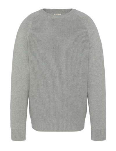 Pull col rond côtelé