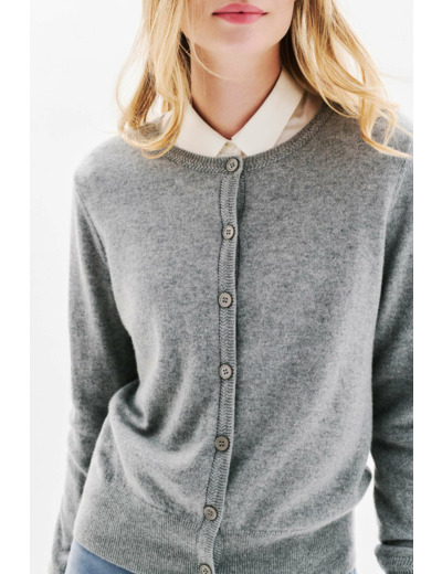 Gilet mcaroline 100 % cachemire