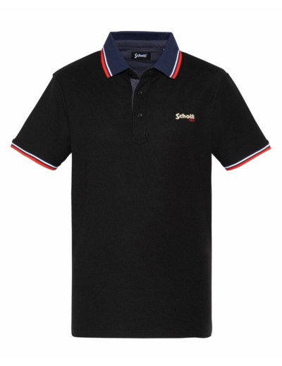 Polo 3 boutons PSHARBOUR SCHOTT
