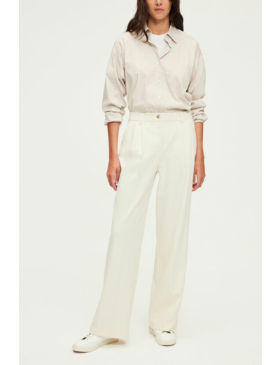 Pantalon carotte uni - NOUAILA