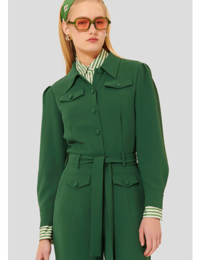 Combinaison Calice Vert en Polyester