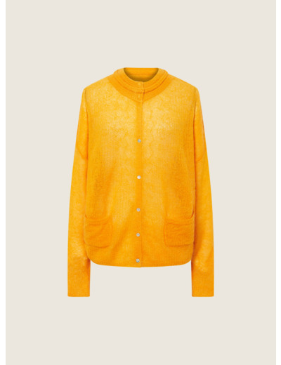 Cardigan feuille d erable