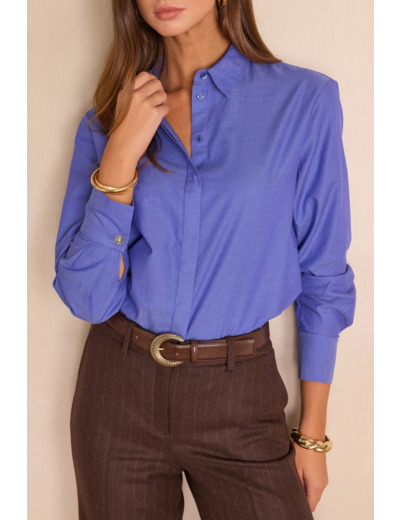 Chemise oxford ESMERALDA en 100% coton