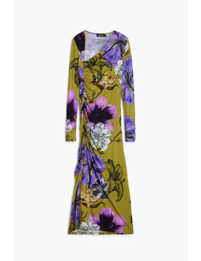Robe À Manches Longues En Maille – Femme