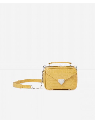 Sac Barbara Small Croco Leather