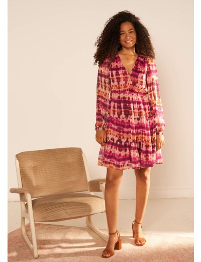 Robe courte imprimée