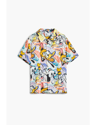 Chemise À Manches Courtes En Tissu – Garçon