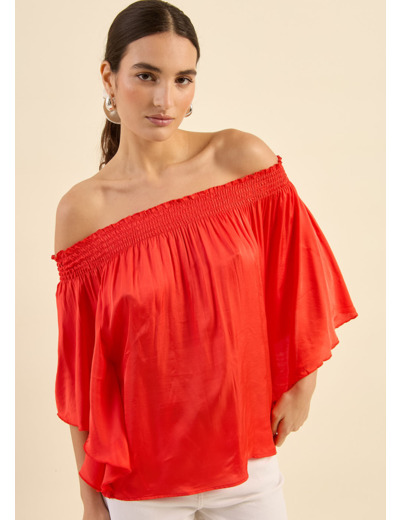 Blouse épaule dénudées
