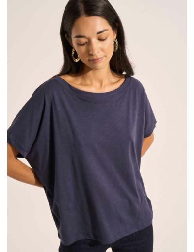 T-shirt col bateau